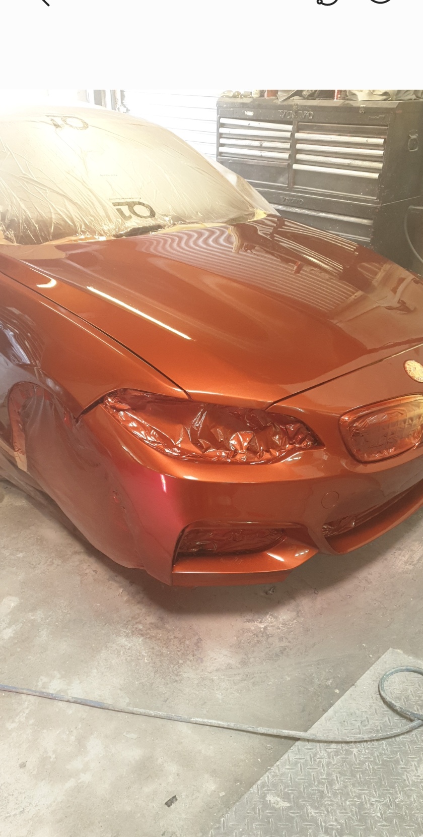 Finished car body repair result King Automotive Oldbury West Midlands