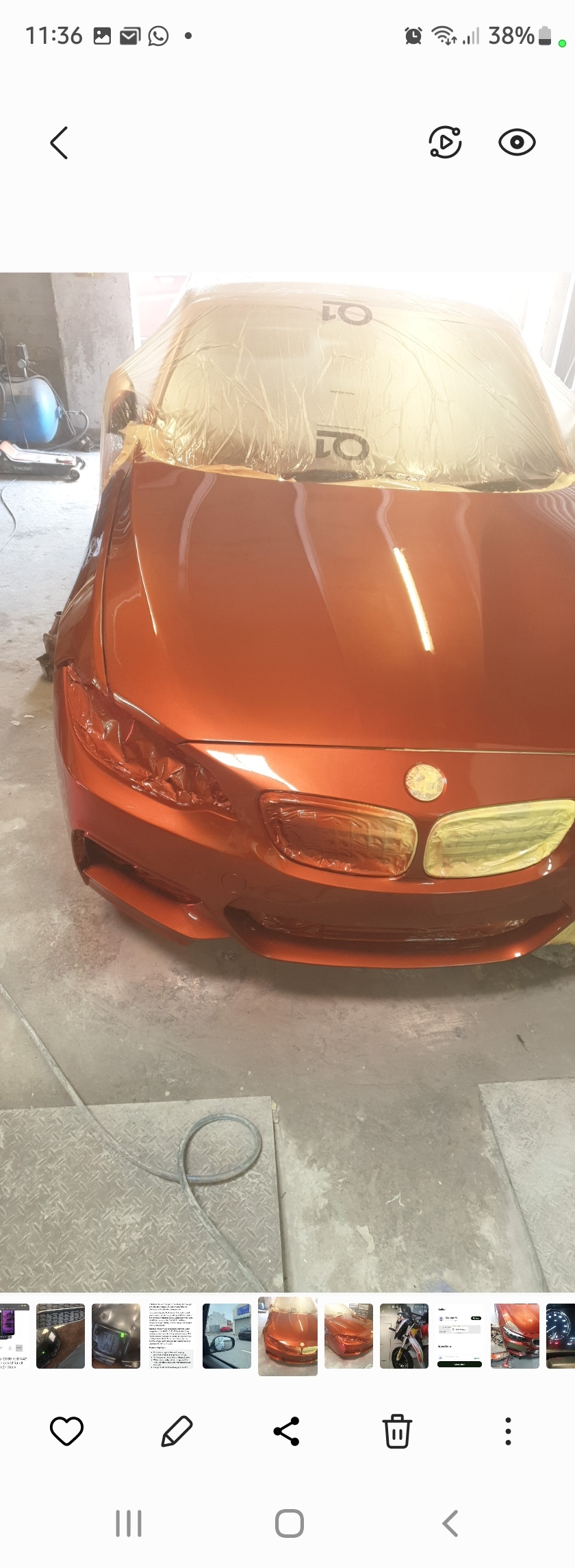 Professional spray booth oven baked finish King Automotive Oldbury